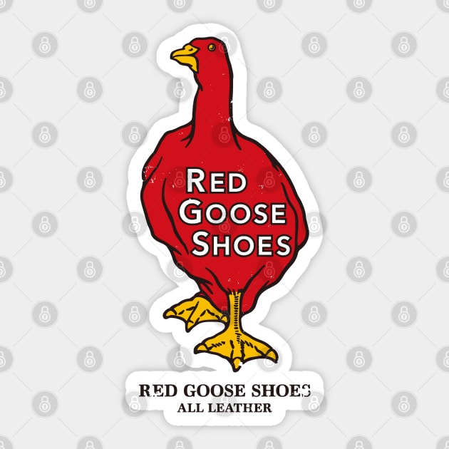 RED GOOSE SHOES Sticker by BUNNY ROBBER GRPC